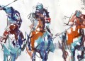 yxr007eD Impressionismus sport pferd Rennen